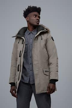 Chamarras Canada Goose Hombre Mexico - Langford Abrigos Black Label Beige YC4637582